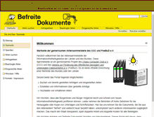 Tablet Screenshot of befreite-dokumente.de